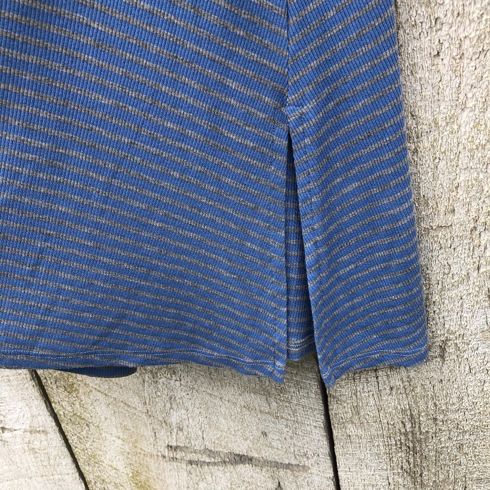 Anthropologie | Puella blue turtle neck tank top - Picture 3 of 5